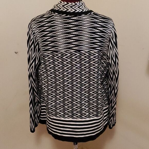 INTERNATIONAL CONCEPTS open front sweater size M - Picture 2 of 3